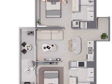 Departamento en Venta en MARIPOSA Ciudad Empresarial