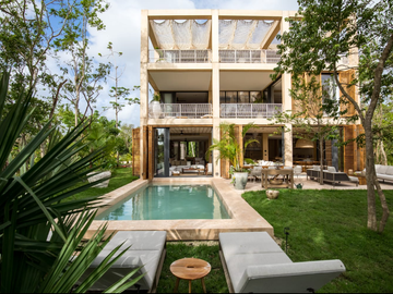 Gran Villa con Beach Club y Campo de Golf en la Riviera Maya