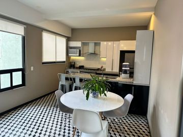 Departamento amueblado en venta, Col. Roma Norte