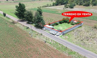 TERRENO EN VENTA, CARRETERA PÁTZCUARO-CUANAJO