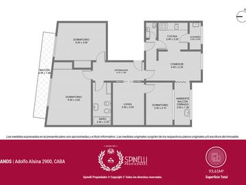 Venta departamento tipo PH piso 3 ambientes 94M² a reciclar en Balvanera balcón frente apto crédito