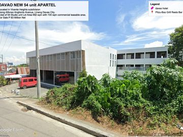 Davao's BNew Hotel/Apartel with 54 rooms, along Com'l Area P83M net