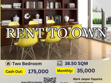 Palm Beach West 2 Bedroom Unit 38.5sqm Rent to Own