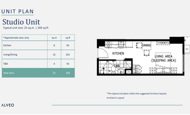 Cerule at Solinea Pre-selling Studio Type condominium in Cebu