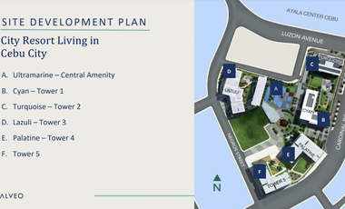 Cerule at Solinea Pre-selling Studio Type condominium in Cebu