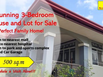 Stunning 3-Bedroom House and Lot for Sale – Perfect Family Home!