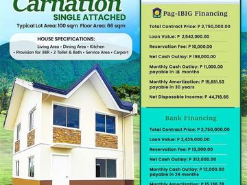 House and Lot at Tanauan Park Place