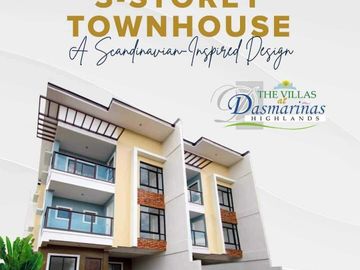 4 Storey Townhouse in The Villas at Dasmarinas Highlands