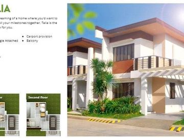 Talia|Asian 2-storey single-attached House w/ 2 bedrooms for sale in Dasmariñas