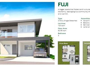 FUJI | 2 Storey Single Detached with 3 Bedroom For Sale in Dasmariñas