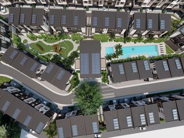 Gated DUPLEX Townhouse for sale in ALCOVE PALMERA SUBDIVISION, Quezon City