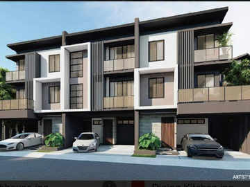 Gated DUPLEX Townhouse for sale in ALCOVE PALMERA SUBDIVISION, Quezon City
