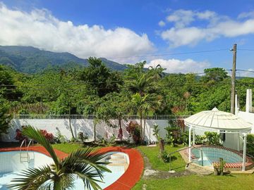 Hot Spring Resort for sale in Bucal Calamba laguna with view of Mt. Makiling
