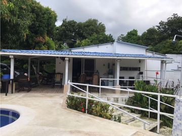 Venta de casa campestre con árboles frutales Bonda - Santa Marta