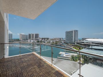 Departamento en Marina Condos, Puerto Cancún