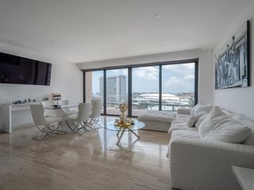 Departamento en Marina Condos, Puerto Cancún