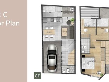 For sale 2-Storey, 3 Bedroom Townhouse in Brgy. San Isidro, Taytay, Rizal