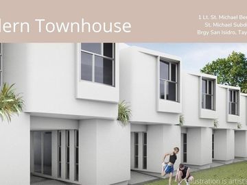 For sale 2-Storey, 3 Bedroom Townhouse in Brgy. San Isidro, Taytay, Rizal