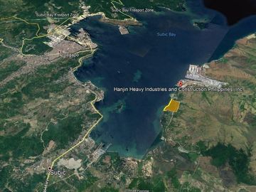 For a port Zambales 42.3 Hec Beach Lot in Brgy. Cawag, Subic, beside Hanijn