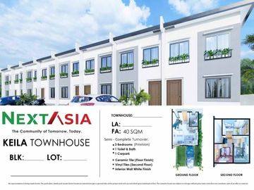 3 BEDROOMS TOWNHOUSE FOR SALE IN CALAMBA LAGUNA