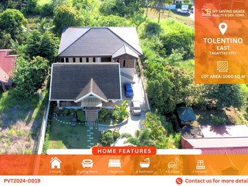 PVT2024-0019 :  Tolentino East,Tagaytay House & Lot