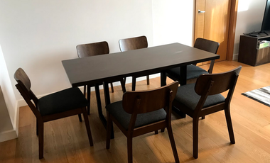 Park Terraces 2 Bedroom Fully Furnished with View For Rent Makati
