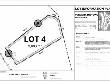 Commercial Lot For Sale in Vermosa Imus Cavite. Along Daang Hari. 3,683 SQM