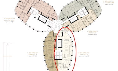 Aurelia Residences South A 3 Bedroom Premier Unit by Shang Properties BGC Taguig