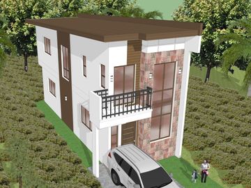 100sqm, 7.450m   3 bedroom customized single attached house and lot for sale