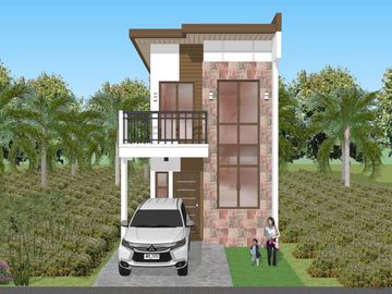 100sqm, 7.450m   3 bedroom customized single attached house and lot for sale