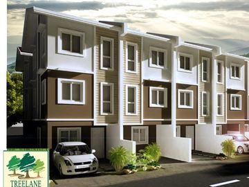 3 Storey Townhouse For Sale in Treelane Subdivision, Bucandala I, Imus, Cavite