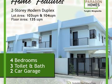 CODE # 705 - HOUSE FOR SALE IN 127 PARAGON HOMES MINGLANILLA