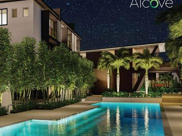 EXCLUSIVE TOWNHOUSE for sale at ALCOVE, palmera subdivision, quezon city