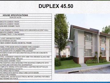 Duplex House in Naic, Cavite for Sale Maple Tree Residences