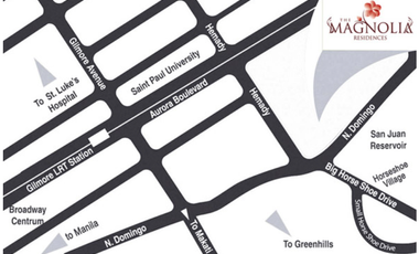 Magnolia Residences, New Manila, Quezon City | 36 SQM | 1BR | 4th Floor | ₱7.9M