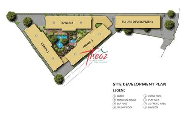 Brand New Two Bedroom Unit @ Spring Residences,   Parañaque for Sale