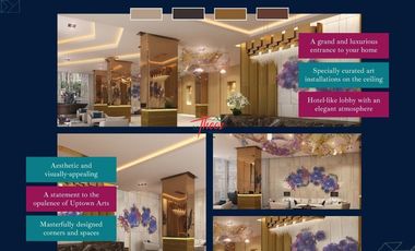 Modern 1-Bedroom Unit for Sale at Uptown Arts Residence, BGC