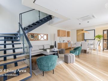 Luxurious Aerin Townhouse in Prestigious  M Residences at Katipunan Extension