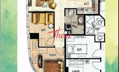 Beautiful 2BR Condominium unit for Sale @ Six Senses Residences