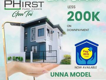 Unna Single Attached Phorst Park Homes General Trias Cavite