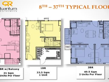 1 Bedroom Condominium in Pasay Buendia Taft | Quantum Residences