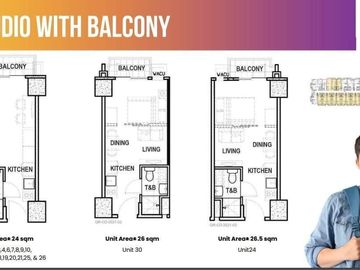 2 Bedroom unit for sale near La Salle