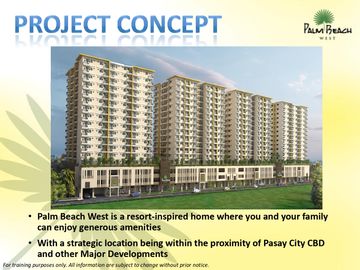 2 Bedroom RFO Rent To Own in Pasay Bay Area| Palm Beach West