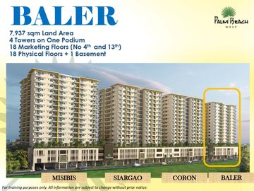 2 Bedroom RFO Rent To Own in Pasay Bay Area| Palm Beach West