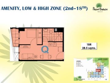 2 Bedroom RFO Rent To Own in Pasay Bay Area| Palm Beach West