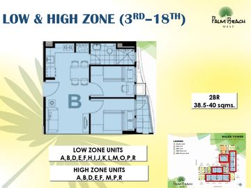 2 Bedroom RFO Rent To Own in Pasay Bay Area| Palm Beach West