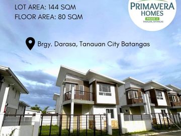 House and Lot Primavera Homes Ready for Occupancy