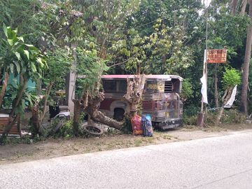Titled house and lot in Tanauan City with wide frontage along a two way road. accessible through Tanauan exit vua Star Toll Way.