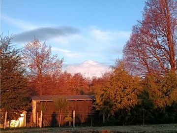 Vista al Lago y Volcan Villarrica