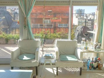 Departamento en Recoleta 4 ambientes con excelente terraza